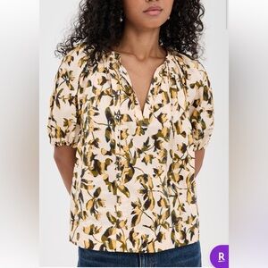 Ulla Johnson
Loli Short Sleeve Blouse